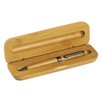 Wooden ball pen in a gift box
