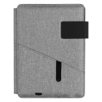 Portfolio case with A5 notebook and power bank, 5.000 mAh