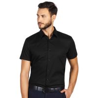 Mens short sleeve shirt, slim fit