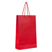 Paper bag,  matt laminated, 190 g/m2