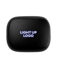 Light up wireless stereo earbuds