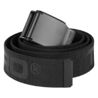 Elastic work belt with a metal buckle